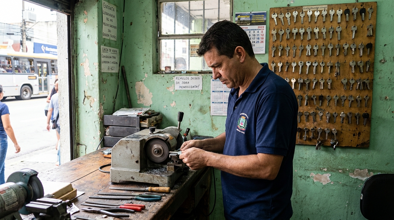 Cópia de Chave Residencial profissional em Cuiabá‑MT