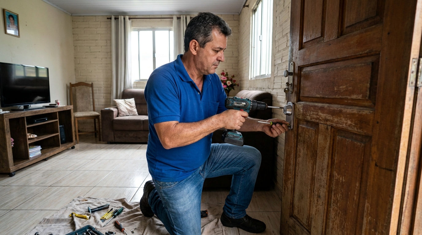 Serviço de Instalação de Fechadura Residencial em Cuiabá‑MT